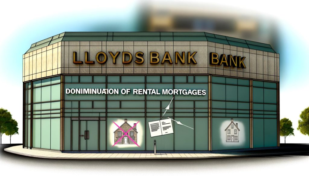 beëindiging van nieuwe verhuurhypotheken door lloyds bank