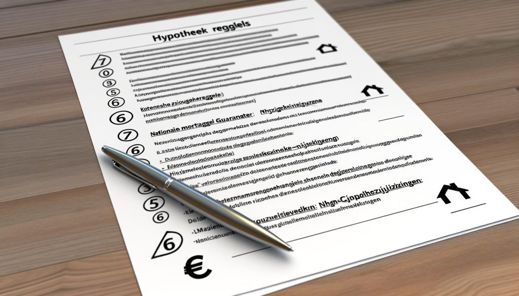 hypotheekregels en nhg wijzigingen