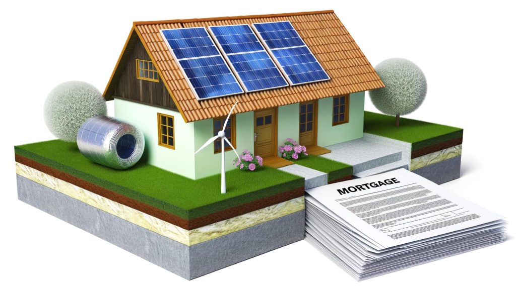 verduurzaming van woningen via hypotheken
