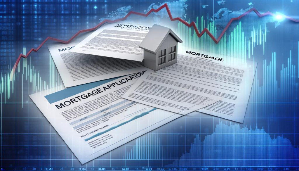 hypotheekaanvragen en rentewijzigingen