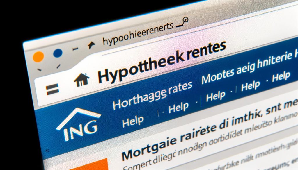 hypotheekrentes bij ing