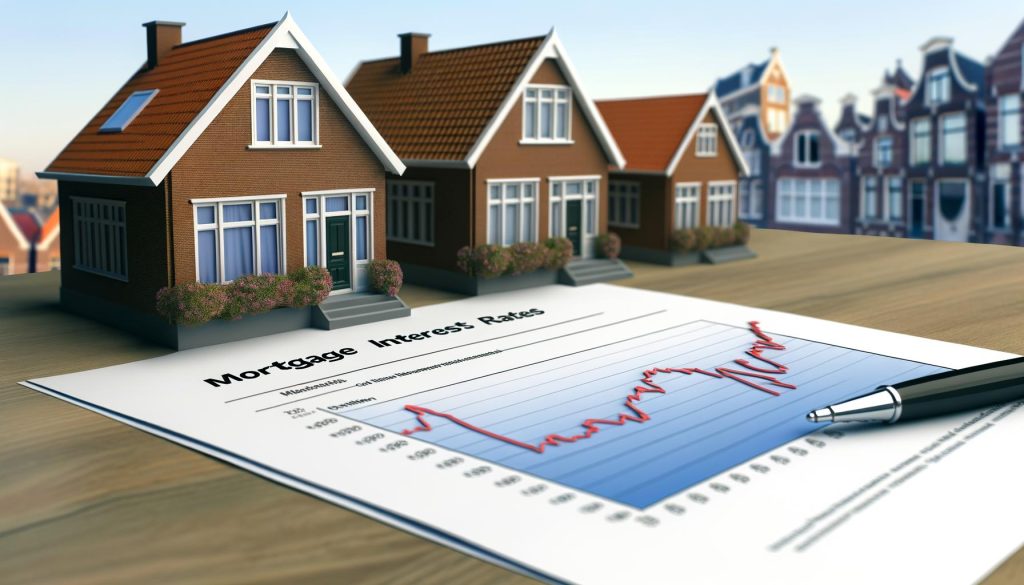 hypotheekrentes en hypotheekaanvragen in nederland