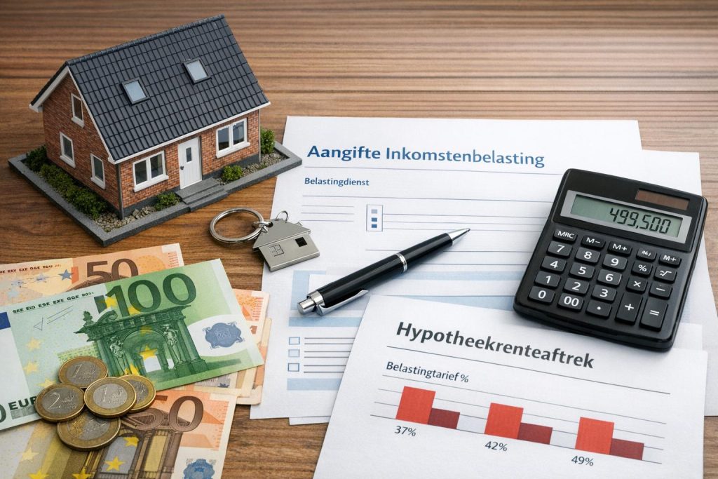 hypotheekrenteaftrek en belastingtarieven