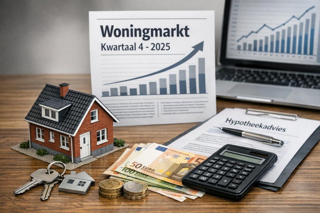 woningmarkt in het vierde kwartaal van 2025