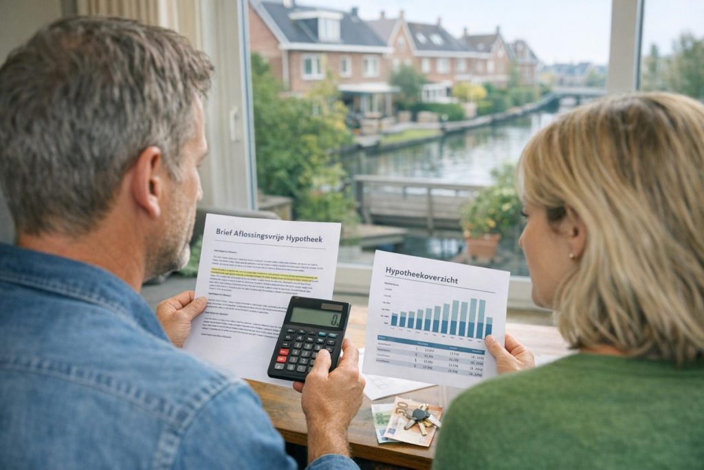aflossingsvrije hypothekenregelgeving