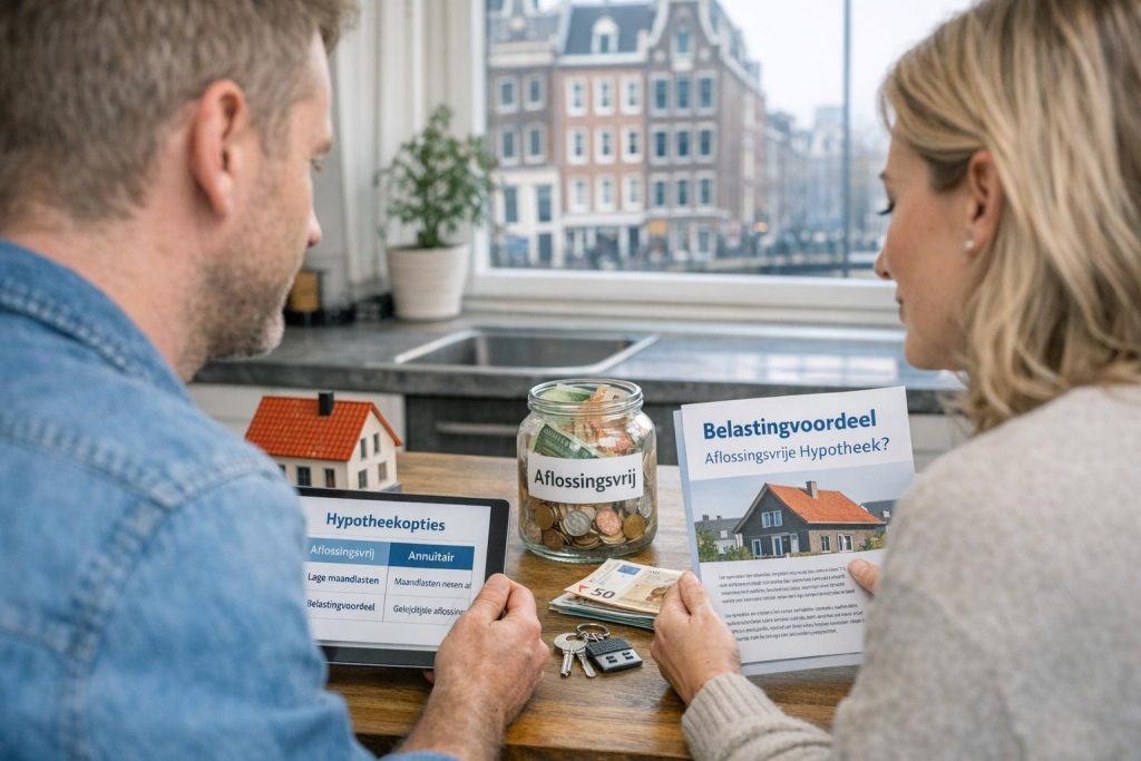 hypotheekverstrekkers en belastingvoordelen bij aflossingsvrije hypotheken